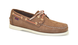 DOCKSIDES PORTLAND MOCASSINO DA BARCA UOMO BROWN SEAL YELLOW NUBUCK